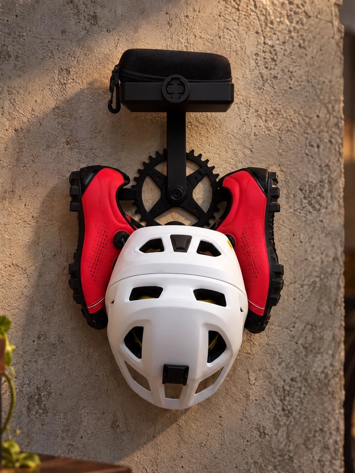 Soporte de pared para accesorios de bici con enganche tipo Garmin - IVARO